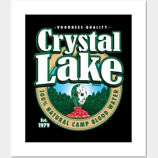 Crystal Lake Water Posters and Art